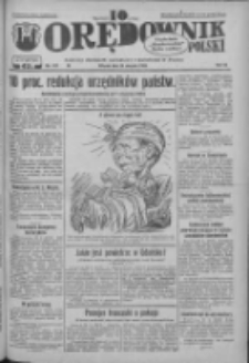 Orędownik Polski: ludowy dziennik narodowy i katolicki w Polsce 1933.08.29 R.63 Nr197