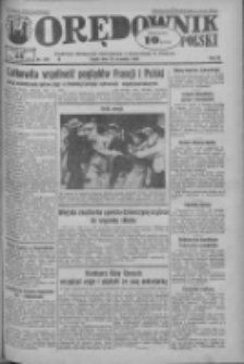 Orędownik Polski: ludowy dziennik narodowy i katolicki w Polsce 1933.09.22 R.63 Nr218