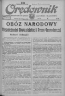 Orędownik: ilustrowane pismo narodowe i katolickie 1933.11.05 R.63 Nr255