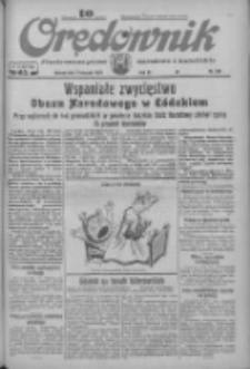 Orędownik: ilustrowane pismo narodowe i katolickie 1933.11.07 R.63 Nr256