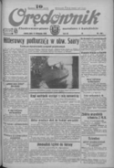 Orędownik: ilustrowane pismo narodowe i katolickie 1933.11.11 R.63 Nr260