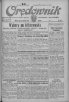 Orędownik: ilustrowane pismo narodowe i katolickie 1933.11.14 R.63 Nr262