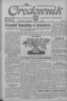 Orędownik: ilustrowane pismo narodowe i katolickie 1933.12.14 R.63 Nr287