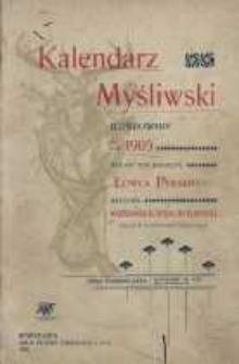 Kalendarz myśliwski ilustrowany na rok 1905