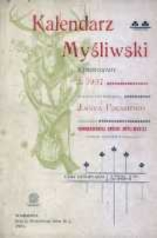 Kalendarz myśliwski ilustrowany na rok 1907