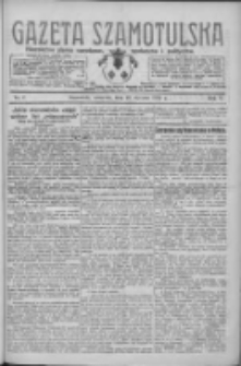 Gazeta Szamotulska: niezależne pismo narodowe, społeczne i polityczne 1928.01.19 R.7 Nr7
