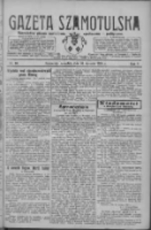 Gazeta Szamotulska: niezależne pismo narodowe, społeczne i polityczne 1928.01.26 R.7 Nr10