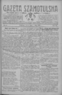 Gazeta Szamotulska: niezależne pismo narodowe, społeczne i polityczne 1928.02.04 R.7 Nr14