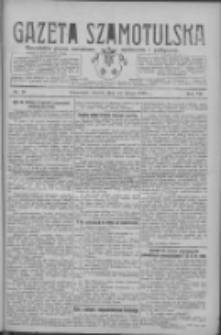 Gazeta Szamotulska: niezależne pismo narodowe, społeczne i polityczne 1928.02.14 R.7 Nr18