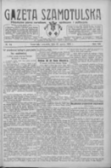 Gazeta Szamotulska: niezależne pismo narodowe, społeczne i polityczne 1928.03.22 R.7 Nr34