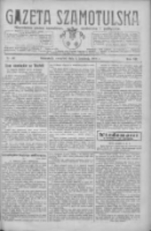 Gazeta Szamotulska: niezależne pismo narodowe, społeczne i polityczne 1928.04.05 R.7 Nr40