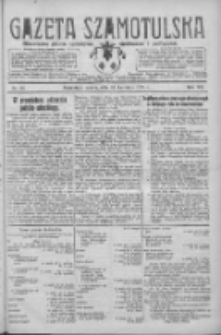 Gazeta Szamotulska: niezależne pismo narodowe, społeczne i polityczne 1928.04.21 R.7 Nr46