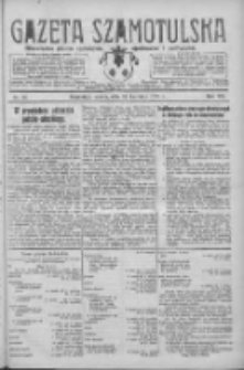 Gazeta Szamotulska: niezależne pismo narodowe, społeczne i polityczne 1928.04.21 R.7 Nr46