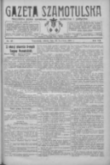 Gazeta Szamotulska: niezależne pismo narodowe, społeczne i polityczne 1928.04.28 R.7 Nr49