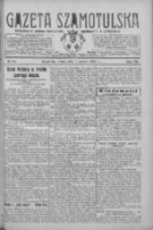 Gazeta Szamotulska: niezależne pismo narodowe, społeczne i polityczne 1928.06.05 R.7 Nr64