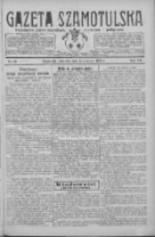 Gazeta Szamotulska: niezależne pismo narodowe, społeczne i polityczne 1928.06.14 R.7 Nr69