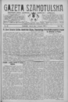 Gazeta Szamotulska: niezależne pismo narodowe, społeczne i polityczne 1928.08.07 R.7 Nr92