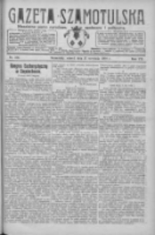 Gazeta Szamotulska: niezależne pismo narodowe, społeczne i polityczne 1928.09.11 R.7 Nr106