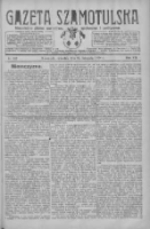 Gazeta Szamotulska: niezależne pismo narodowe, społeczne i polityczne 1928.11.22 R.7 Nr137