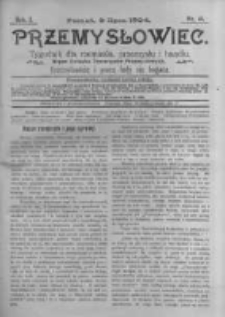 Przemysłowiec. 1904.07.09 R.1 nr41
