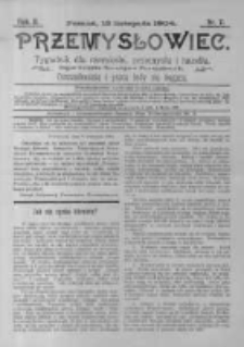 Przemysłowiec. 1904.11.12 R.2 nr7