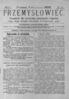 Przemysłowiec. 1905.01.07 R.2 nr14