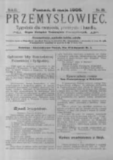 Przemysłowiec. 1905.05.06 R.2 nr32