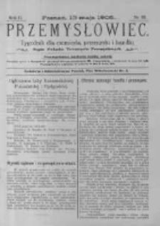 Przemysłowiec. 1905.05.13 R.2 nr33