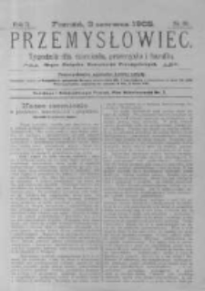 Przemysłowiec. 1905.06.03 R.2 nr36