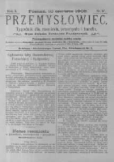 Przemysłowiec. 1905.06.10 R.2 nr37