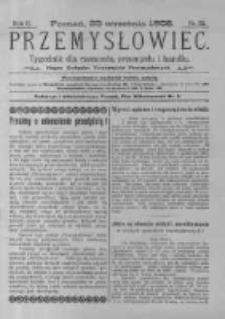 Przemysłowiec. 1905.09.23 R.2 nr52
