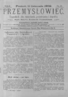 Przemysłowiec. 1905.11.11 R.2 nr59