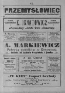 Przemysłowiec. 1905.12.02 R.2 nr62