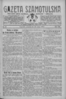 Gazeta Szamotulska: niezależne pismo narodowe, społeczne i polityczne 1929.02.21 R.8 Nr23