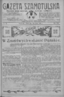 Gazeta Szamotulska: niezależne pismo narodowe, społeczne i polityczne 1929.03.30 R.8 Nr39