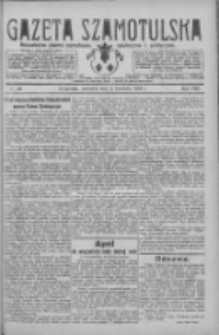 Gazeta Szamotulska: niezależne pismo narodowe, społeczne i polityczne 1929.04.04 R.8 Nr40