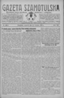 Gazeta Szamotulska: niezależne pismo narodowe, społeczne i polityczne 1929.04.25 R.8 Nr49