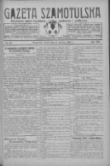 Gazeta Szamotulska: niezależne pismo narodowe, społeczne i polityczne 1929.06.08 R.8 Nr66
