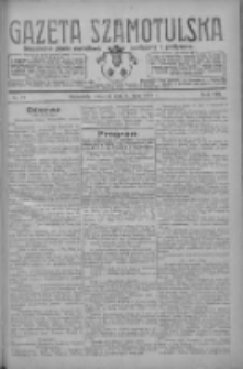 Gazeta Szamotulska: niezależne pismo narodowe, społeczne i polityczne 1929.07.04 R.8 Nr77