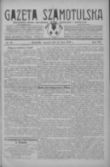 Gazeta Szamotulska: niezależne pismo narodowe, społeczne i polityczne 1929.07.11 R.8 Nr80