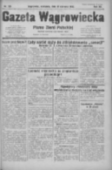 Gazeta Wągrowiecka: pismo ziemi pałuckiej 1932.06.19 R.12 Nr139