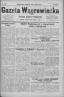 Gazeta Wągrowiecka: pismo ziemi pałuckiej 1932.07.07 R.12 Nr153