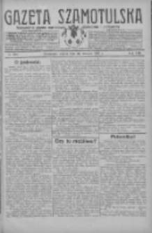 Gazeta Szamotulska: niezależne pismo narodowe, społeczne i polityczne 1929.08.26 R.8 Nr100
