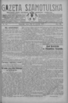Gazeta Szamotulska: niezależne pismo narodowe, społeczne i polityczne 1929.09.21 R.8 Nr111