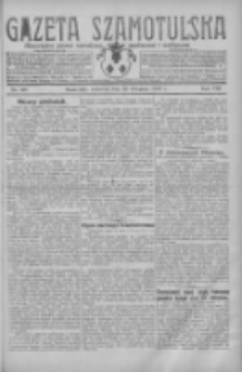 Gazeta Szamotulska: niezależne pismo narodowe, społeczne i polityczne 1929.11.28 R.8 Nr140