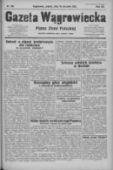 Gazeta Wągrowiecka: pismo ziemi pałuckiej 1932.08.19 R.12 Nr189