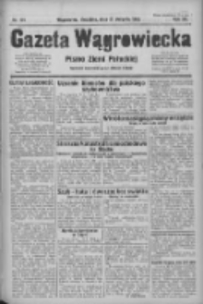 Gazeta Wągrowiecka: pismo ziemi pałuckiej 1932.08.21 R.12 Nr191
