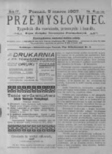 Przemysłowiec. 1907.03.09 R.4 nr10