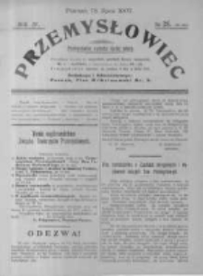 Przemysłowiec. 1907.07.13 R.4 nr28