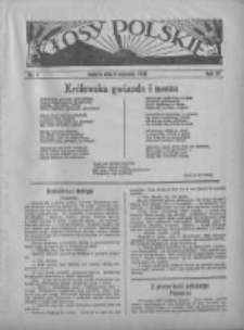 Kłosy Polskie 1934.01.06 R.26 Nr1
